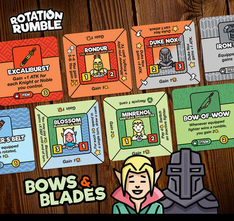 Rotation Rumble: Bows & Blades