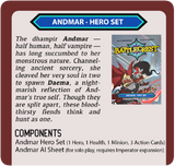 Battlecrest: Andmar - Hero Set