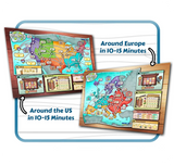 Around the World in 10-15 Minutes - 3 Maps