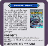 Battlecrest: Rin Mana - Hero Set