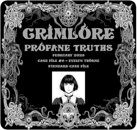 GRIMLORE Profane Truths - Case File #6