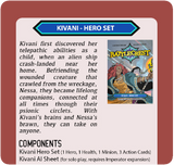 Battlecrest: Kivani- Hero Set