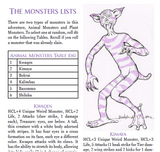 A Four Against Darkness Zine - The Monster Mask