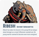 Dungeon Pages: Ribesh (Defiant Warcrafter) in Cursed Valley