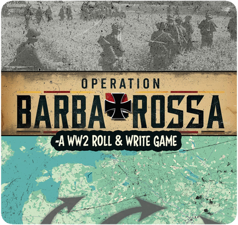 Operation Barbarossa: A WW2 Roll & Write Game