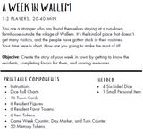 A Week in Wallem