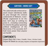 Battlecrest: Griyan - Hero Set